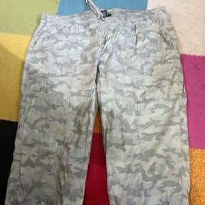 Lane Bryant Camouflage Capris